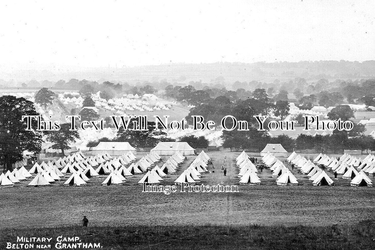 LI 2477 - Belton Military Camp, Grantham, Lincolnshire WW1
