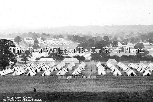 LI 2477 - Belton Military Camp, Grantham, Lincolnshire WW1