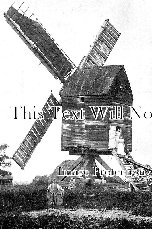 LI 2481 - The Post Mill, Mumby Windmill, Lincolnshire