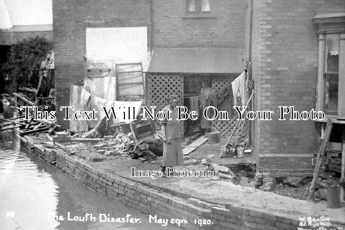 LI 2489 - The Louth Disaster Floods, Lincolnshire 1920