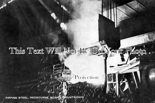 LI 2490 - Tipping Steel, Redbourne Works, Scunthorpe, Lincolnshire c1944
