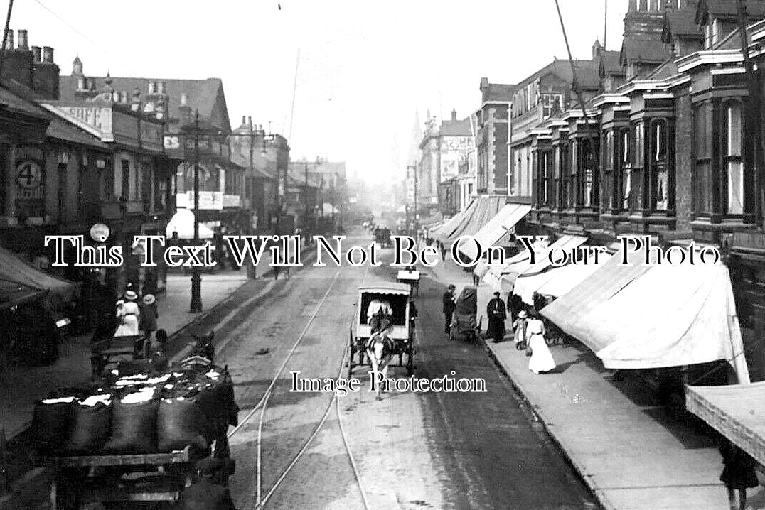 LI 2574 - Freeman Street, Grimsby, Lincolnshire c1913