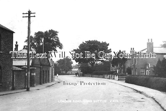 LI 2581 - London Road, Long Sutton, Lincolnshire c1914