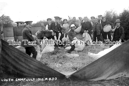 LI 2582 - Louth Military Camp, Lincolnshire 1910