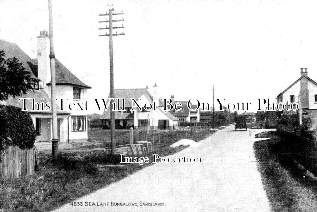 LI 2587 - Sea Lane Bungalows, Sandilands, Lincolnshire c1932