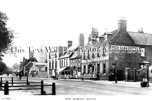 LI 2602 - Red Cow Hotel, Wide Bargate, Boston, Lincolnshire