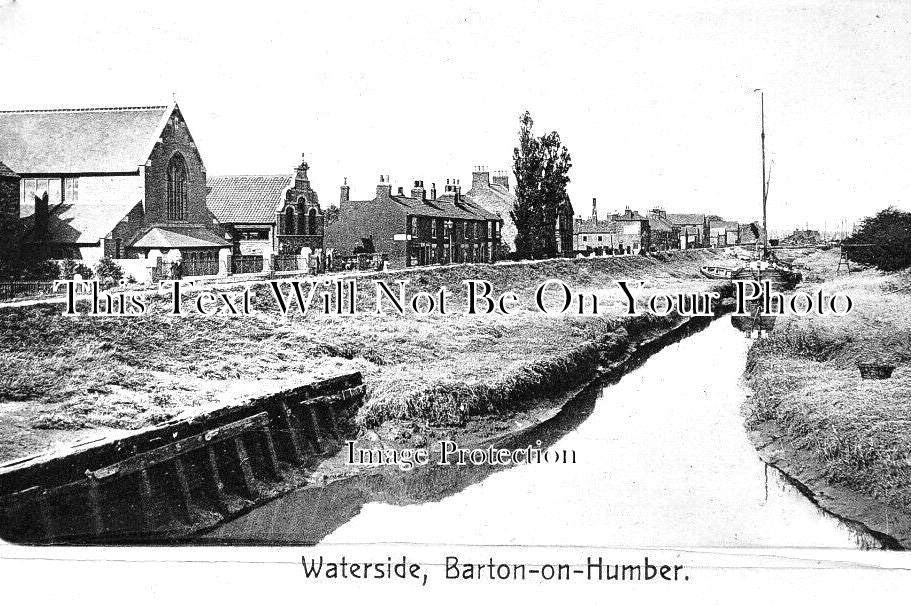 LI 2628 - Waterside, Barton On Humber, Lincolnshire c1912