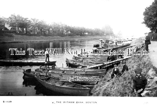 LI 2639 - The Witham Bank, Boston, Lincolnshire c1920