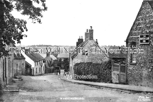 LI 2644 - The Hunters Leap Inn Pub, Washingborough, Lincolnshire c1916