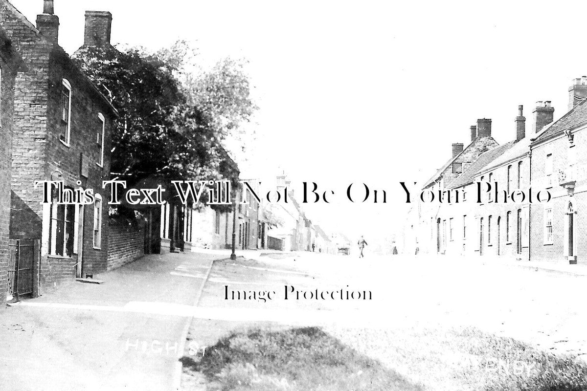 LI 2645 - High Street, Navenby, Lincolnshire c1907