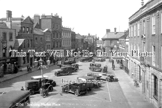 LI 2648 - Spalding Market Place, Lincolnshire c1932