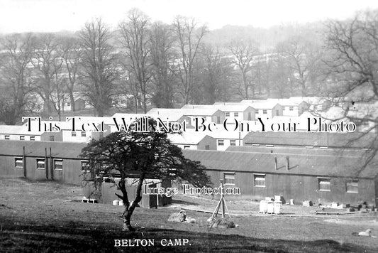 LI 2703 - Belton Military Camp, Grantham, Lincolnshire c1916