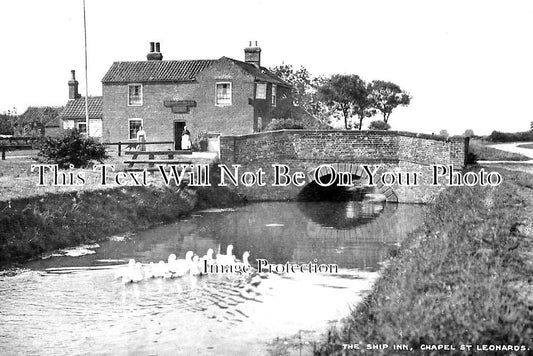 LI 2715 - The Ship Inn, Chapel St Leonards, Lincolnshire c1915