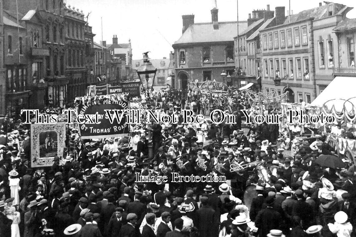 LI 2731 - Street Parade, Spalding, Lincolnshire c1908