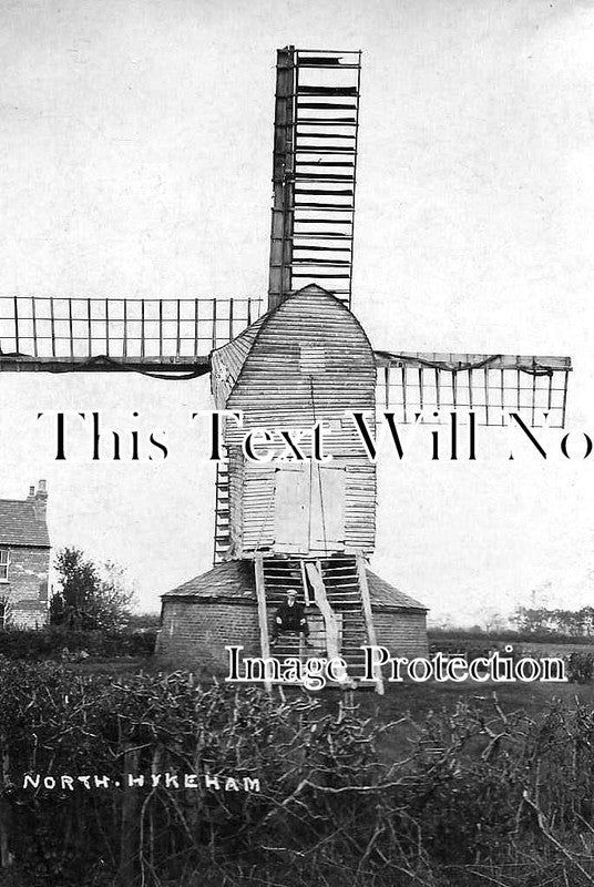 LI 2734 - North Hykeham Windmill, Mill, Lincolnshire