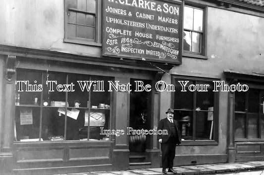LI 2757 - William Clarke Furniture Shop, Market Place, Crowle, Lincolnshire