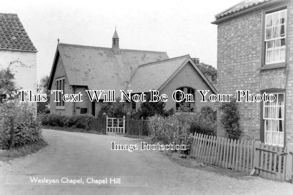 LI 277 - Wesleyan Chapel, Chapel Hill, Lincolnshire c1930