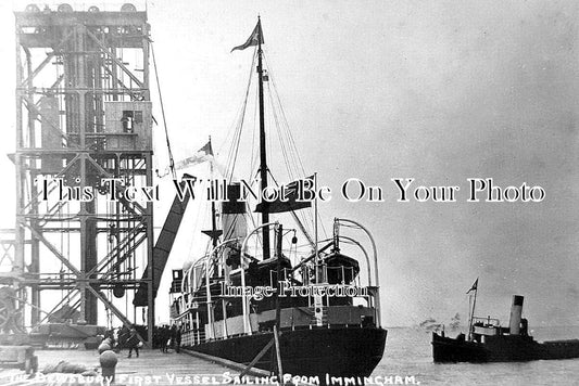 LI 2779 - The Dewsbury First Vessel Sailing From Immingham, Lincolnshire