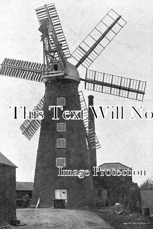 LI 2788 - Louth Road Windmill, Horncastle Mill, Lincolnshire c1950