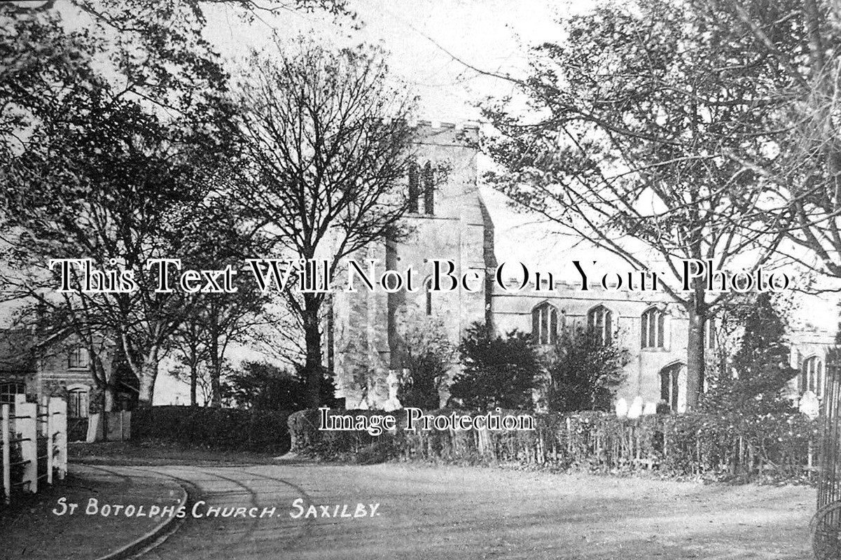 LI 2798 - St Botolphs Church, Saxilby, Lincolnshire c1907