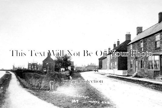 LI 2800 - North End, Swineshead, Lincolnshire c1906