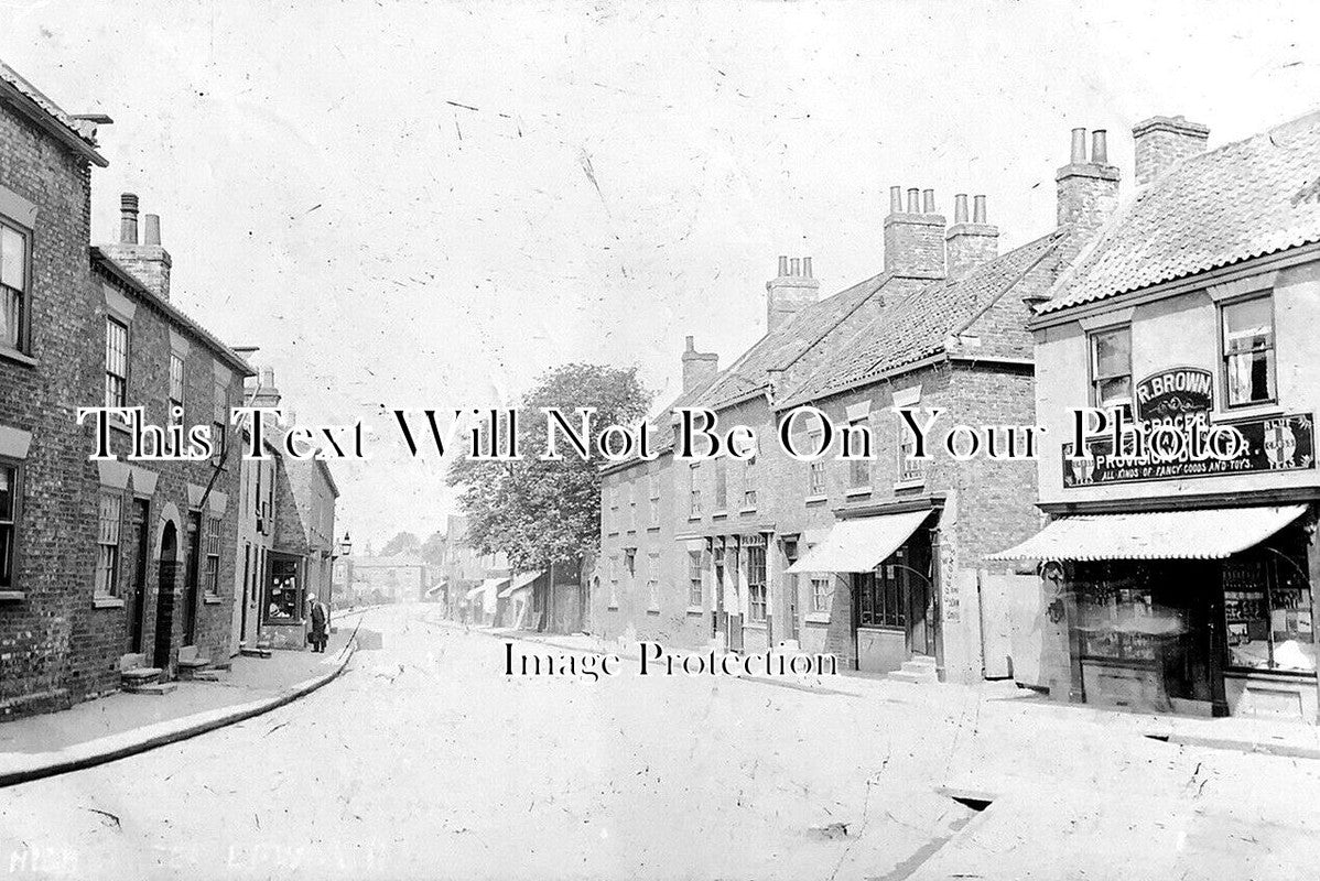 LI 2845 - High Street, Epworth, Lincolnshire c1907