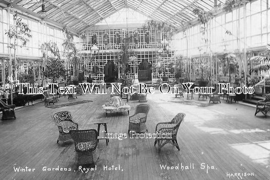 LI 2859 - Winter Gardens, Royal Hotel, Woodhall Spa, Lincolnshire c1911