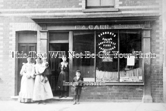 LI 287 - Scunthorpe Shop Front, Teal Street, Lincolnshire c1908