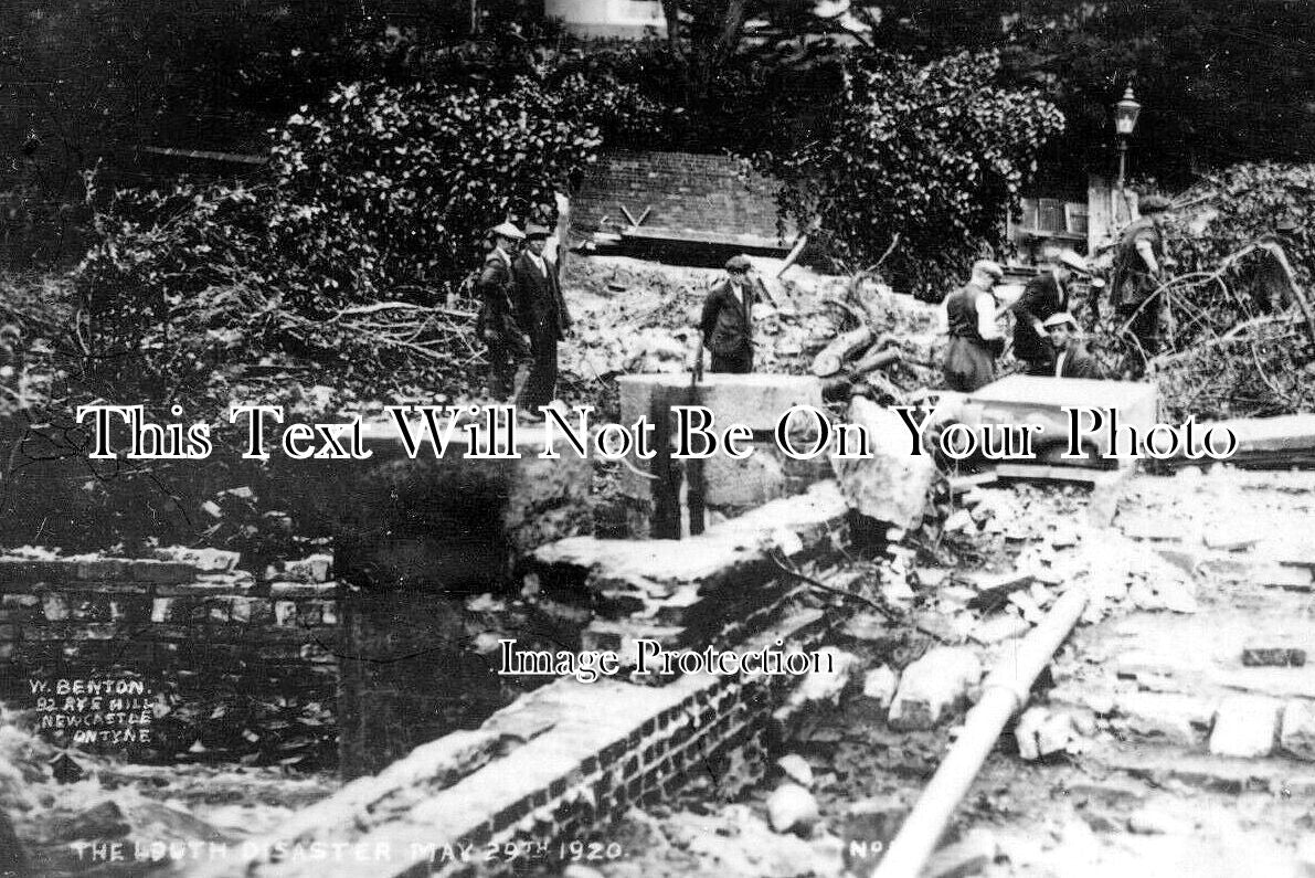 LI 2917 - Flood Damage, Louth Floods, Lincolnshire 1920