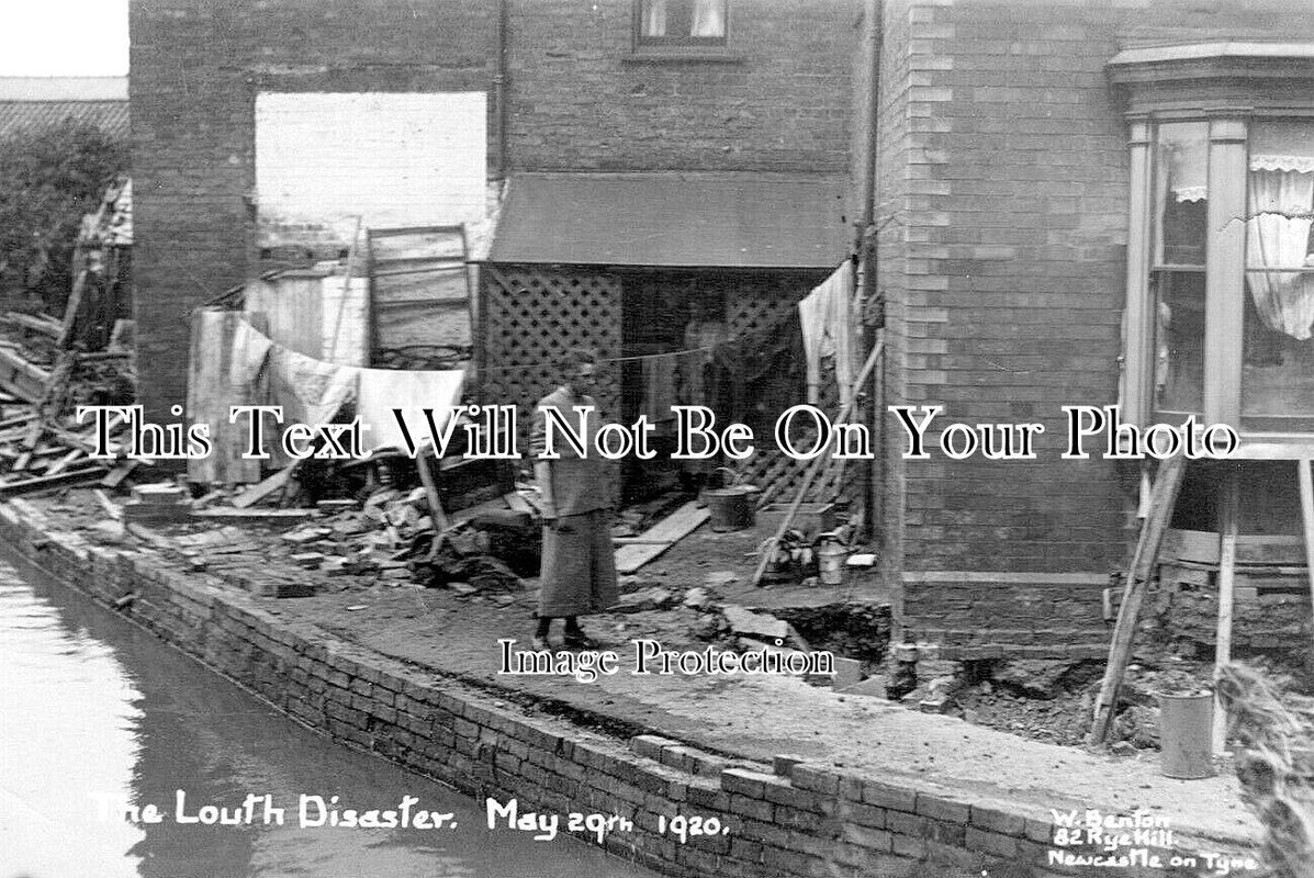 LI 2937 - Louth Flood Disaster, Lincolnshire 1920