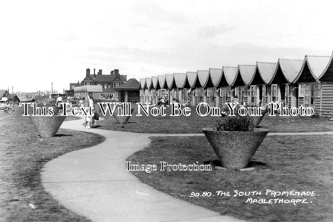 LI 2948 - The South Promenade, Mablethorpe, Lincolnshire c1960