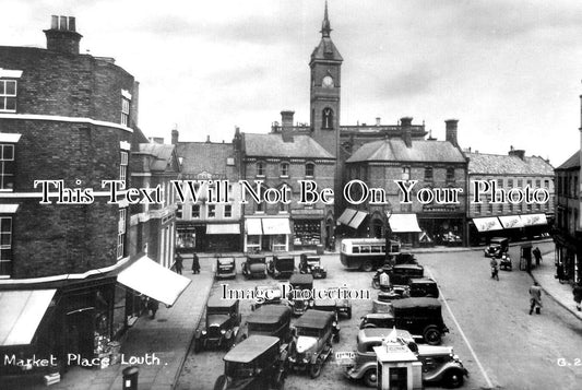 LI 2952 - Market Place, Louth, Lincolnshire