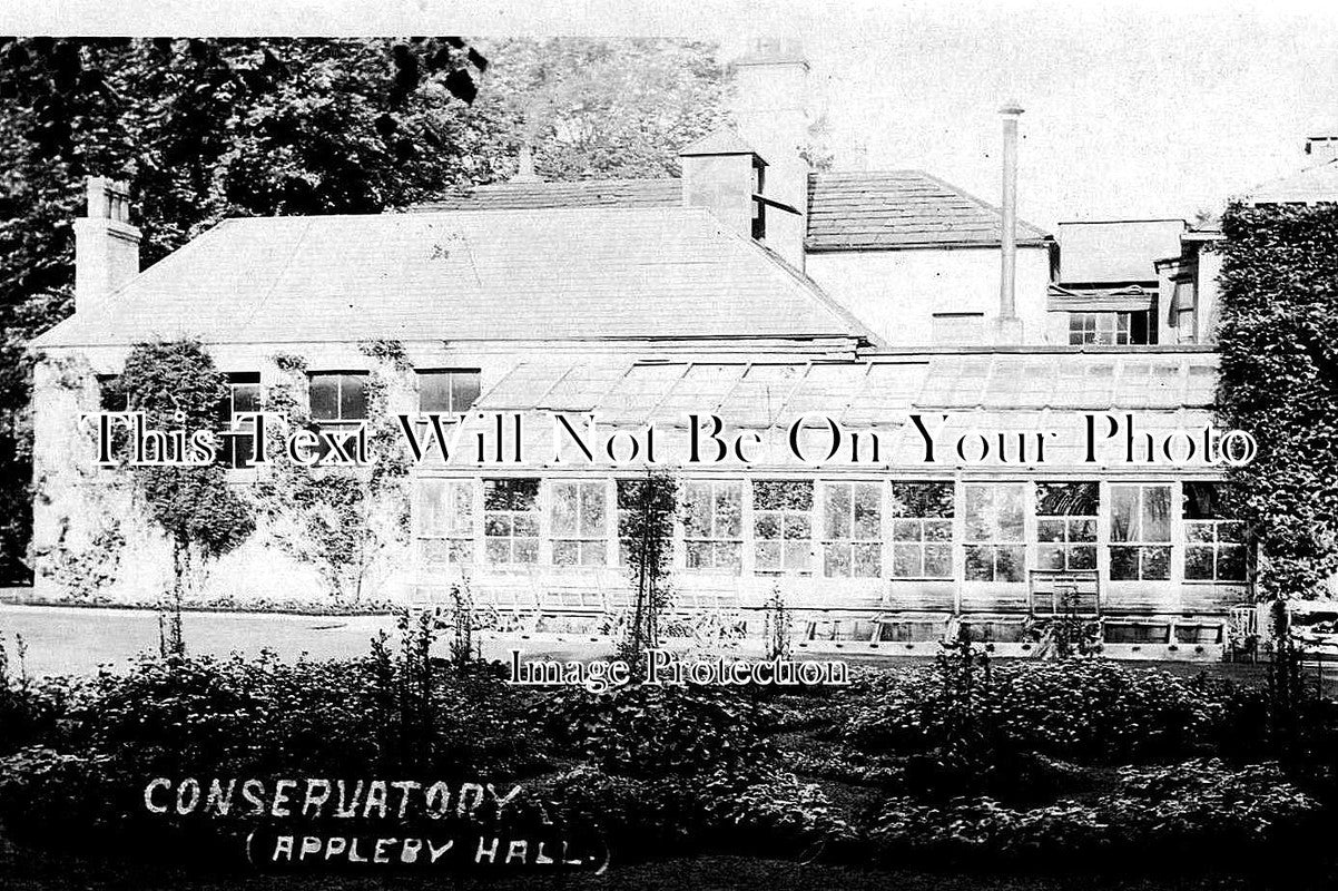 LI 30 - Conservatory, Appleby Hall, Scunthorpe, Lincolnshire c1905