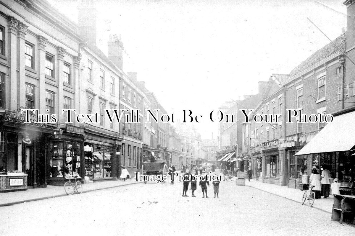 LI 3006 - Mercer Row, Louth, Lincolnshire c1907