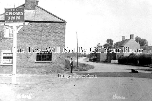 LI 3018 - The Crown Inn Pub, Surfleet, Lincolnshire c1904