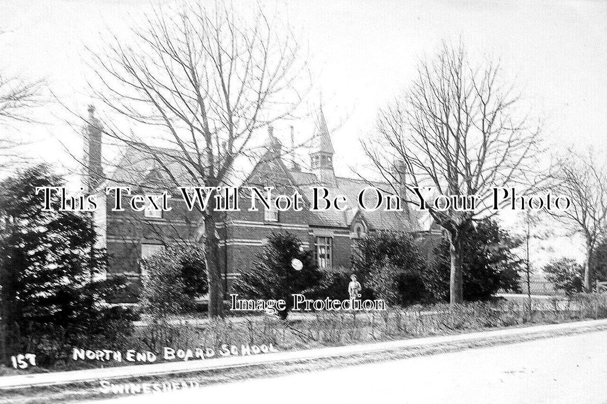 LI 3027 - North End Board School, Swineshead, Lincolnshire c1907