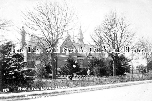 LI 3027 - North End Board School, Swineshead, Lincolnshire c1907