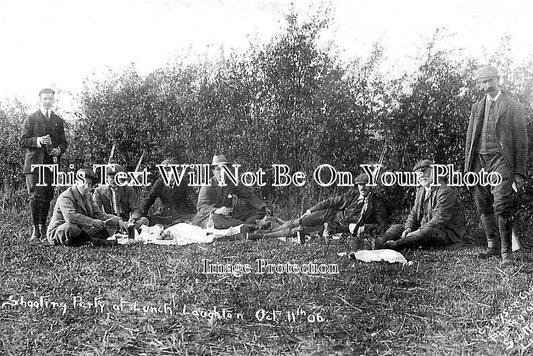 LI 3064 - Shooting Party, Laughton, Lincolnshire 1906