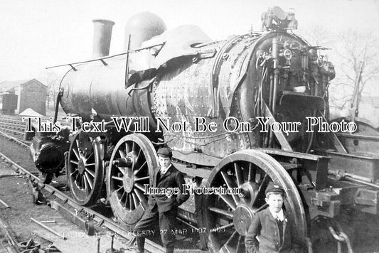 LI 3068 - Brocklesby Train Crash Accident, Lincolnshire 1907