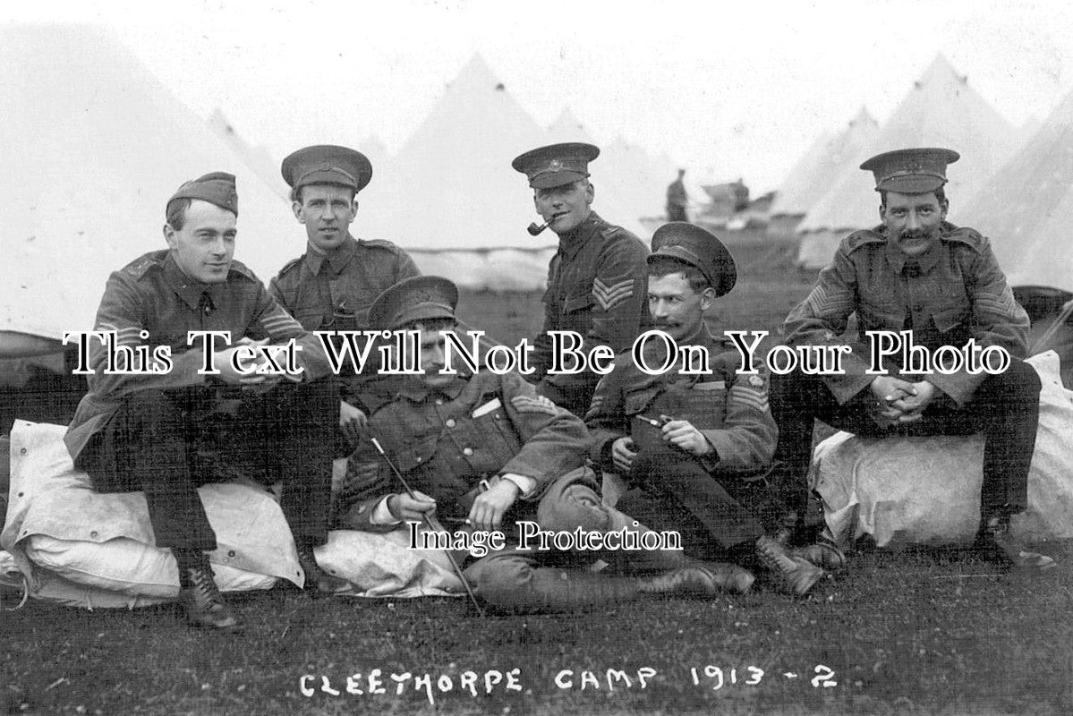 LI 3069 - Cleethorpes Military Camp, East Yorkshire Regiment 1913