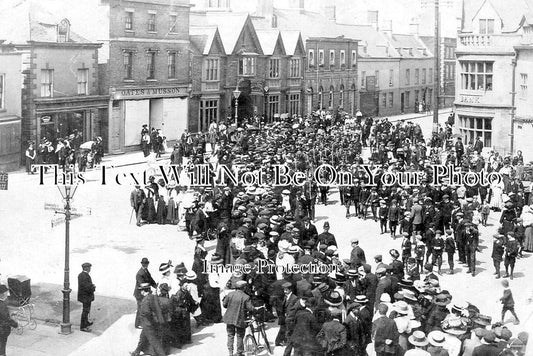 LI 3099 - Bourne Sunday Parade, Lincolnshire c1907
