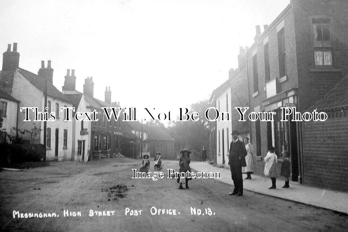 LI 3123 - Messingham High Street & Post Office, Lincolnshire