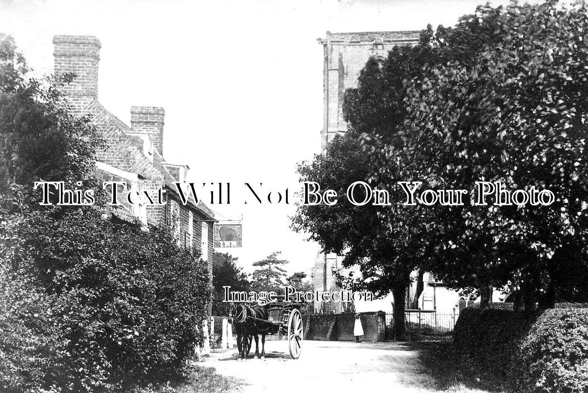 LI 3162 - The Red Lion Inn Pub, Stickford, Lincolnshire c1906