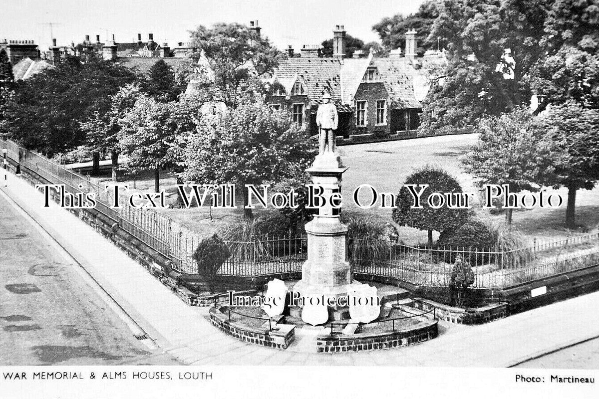 LI 3224 - Louth War Memorial & Alms Houses, Lincolnshire