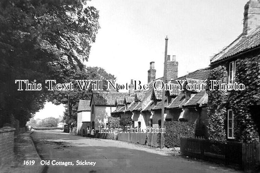 LI 3243 - Old Cottages, Stickney, Lincolnshire