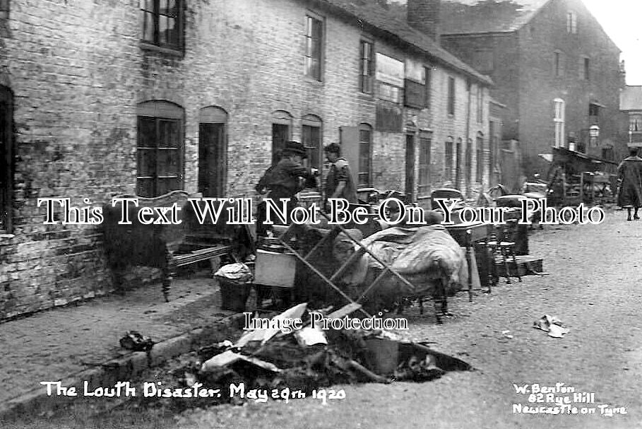 LI 3260 - The Louth Flood Disaster, Lincolnshire 1920