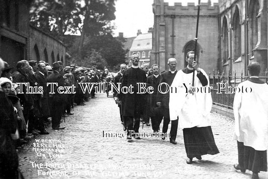 LI 3286 - The Louth Disaster Funeral Of Victims, Lincolnshire 1920
