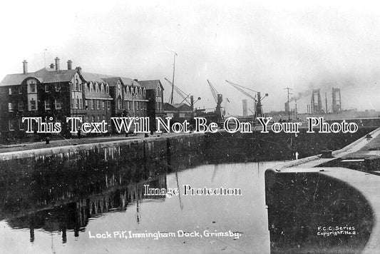 LI 3290 - Lock Pit, Immingham Dock, Grimsby, Lincolnshire