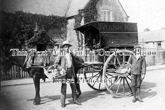 LI 3444 - Frank Key Horse & Cart, Glentworth, Lincolnshire