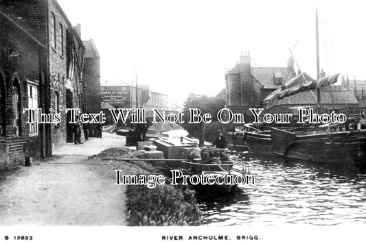 LI 3456 - River Ancholme, Lincolnshire c1914